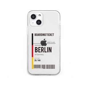 dparks ソフトクリアケース for iPhone 13 mini berlin DS21130i13MN