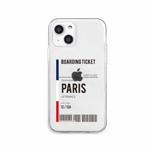 dparks ソフトクリアケース for iPhone 13 mini Paris DS21132i13MN