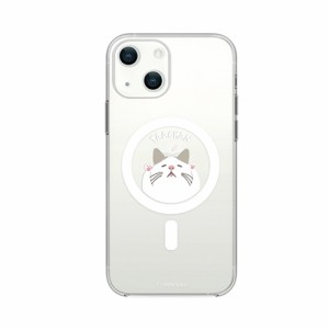 abbi FRIENDS ターチャンMagSafe対応クリアケース for iPhone 13 寝顔 ABF21726i13