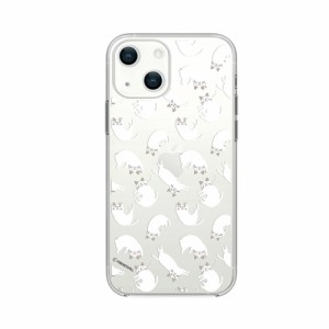 abbi FRIENDS ターチャンソフトクリアケース for iPhone 13 パターン ABF21740i13