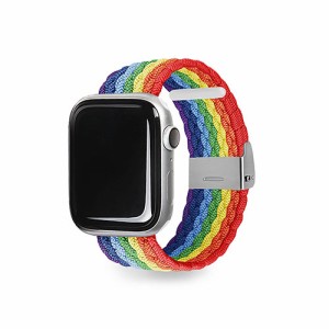 EGARDEN LOOP BAND for Apple Watch 45/44/42mm レインボーストライプ EGD23121AW