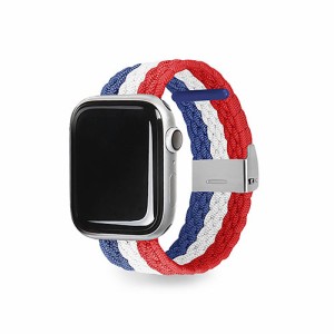 EGARDEN LOOP BAND for Apple Watch 45/44/42mm ブルー&レッド EGD23122AW