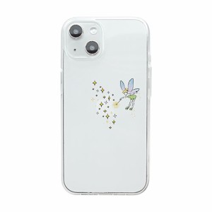 Dparks ソフトクリアケース for iPhone 14 タイニーフェアリー 背面カバー型 DS24131i14