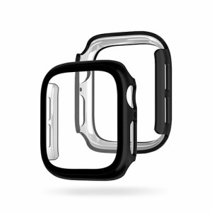 EGARDEN ガラスフィルム一体型ケースfor Apple Watch 40mm ブラック EG24888AWBK