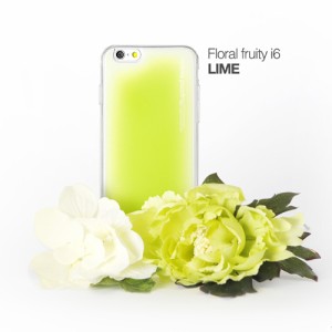 セブンシーズ・パスタ iPhone6用香り付き保護ケース Aroma(アロマ) case Floral fruity Lime
