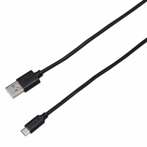 【5個セット】BAUT microUSB 高出力対応ケーブル 2A 1.0m BK BUSM100BKX5