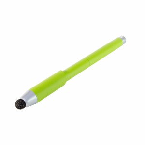 【5個セット】 ミヨシ 低重心感圧付きタッチペン グリーン STP-07/GNX5