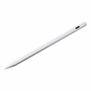 サンワサプライ Apple iPad専用充電式極細タッチペン ホワイト PDA-PEN56W