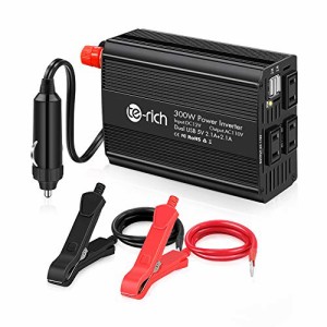 配送無料 Te Rich 300w インバーター 12v 2usbポート 3ac差込口 修正正弦波 Dc12v Ac100v 変換 コンバーター 車 コンセント シガーソの通販はau Pay マーケット マイハニーハント 商品ロットナンバー