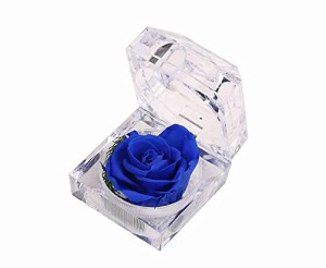 青い バラ プリザーブド フラワーの通販｜au PAY マーケット