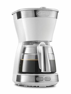 デロンギ(DeLonghi) ドリップコーヒーメーカー 650ml ホワイト アクティブシリーズ [5杯用]ICM12011J-W