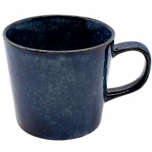aito製作所 「 ナチュラルカラー 」 美濃焼 マグカップ 大きめ コーヒーカップ 約320ml ネイビー 青 シンプル 軽い 食洗機対応 電子レン