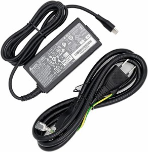 NEC 東芝 dynabook lenovo ACER LAVIE 対応 ACアダプター 45W USB-C TYPE-C PC-VP-BP130 PC-VP-BP122 充電器 電源 DELTA