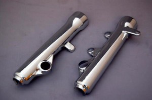 バイクパーツセンター(Bike Parts Center) メッキパーツ メッキフロントフォークカバー ヤマハ マジェスティ SG03J・4HC 303003