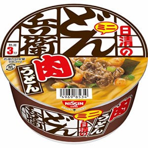 日清食品 どん兵衛 肉うどんミニ 40g*12個