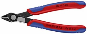 クニペックス KNIPEX 7871-125 スーパーニッパー クランプ付 (SB)