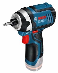 Bosch Professional(ボッシュ) 10.8V コードレスインパクトドライバー (本体のみ、バッテリー・充電器別売り) GDR10.8-LIH