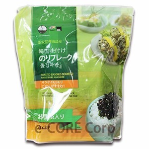 イェマッ食品 韓国味付けのりフレーク 80g*3袋入り