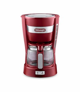 デロンギ (DeLonghi) ドリップコーヒーメーカー パッションレッド アクティブシリーズ レッド 5カップ ICM14011J-R