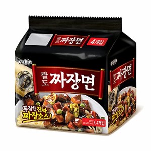 PALDO ジャージャー麺 4個入り, 韓国ラーメン 4個入り, 八道 ジャージャー麺 4個入り