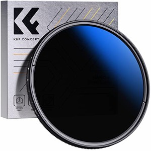 K&F Concept 49mm 可変NDフィルター ND2-ND400 日本製AGC光学ガラス 18層コーティング 撥水防汚 薄型 ビデオ/風景撮影のレンズフィルター