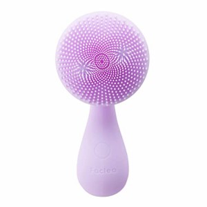 KALOS BEAUTY TECHNOLOGY 【毛穴すっきり！】Faclea 電動 洗顔ブラシ 音波 磁気 防水 植物性シリコンでお肌にやさしい (パステルパープル