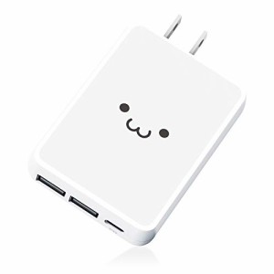 エレコム USB コンセント 充電器 合計42W ( USB PD対応 ) Type-C*1 / USB-A*2 【 iPhone ( iPhone13シリーズ対応 ) / Android / タブレッ