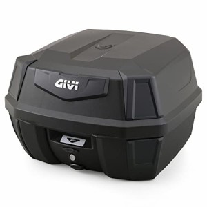 GIVI (ジビ) バイク用 リアボックス 42L 未塗装ブラック ブラックパネル モノロックケース オプション付き(インナーボトムマット/バック