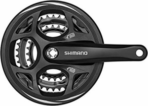 シマノ(SHIMANO) ALTUS クランクセット ガード付き 48-38-28T FC-M311 ブラック 170mm EFCM311C888CL