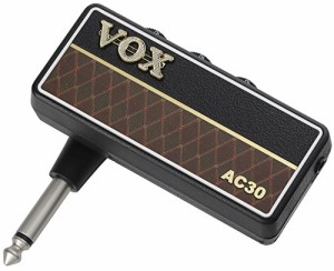 VOX ヘッドフォン ギターアンプ amPlug2 AC30 ケーブル不要 ギターに直接プラグ・イン 自宅練習に最適 電池駆動 エフェクト内蔵 定番ヴィ