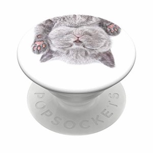 PopGrip Cat Nap POPSOCKETS（ポップソケッツ） スマホリング スマホスタンド スマホグリップ スマホアクセサリー iPhone Android