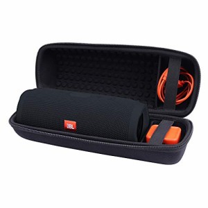 JBL Charge5/Charge4 Bluetoothスピーカー 専用保護収納ケース完全対応 -Aenllosi (ブラック)