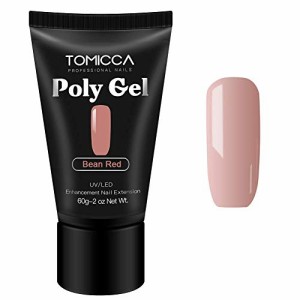 TOMICCA 長さだし ジェルネイル ポリジェル 60g UV/LEDライト対応 初心者用（015）