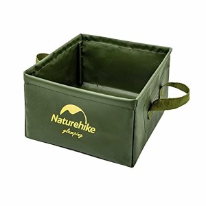 Naturehike 布バケツ 屋外用パックシンク 折りたたみ式四角バケツ アウトドア用携帯軽量化 折り畳み式 洗面器 水の入れ物 小物入れ 洗い