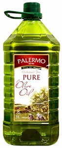 Palermo ピュア オリーブオイル【大容量 5リットル】5L ペットボトル【高温加熱料理向き】Palermo Pure Olive Oil 5L