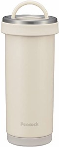 ピーコック魔法瓶工業 水筒 ステンレスボトル タンブラーボトル 0.4L スノーホワイト AKS-R40 WY