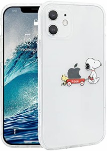 スヌーピー iPhone12 用 ケース クリアソフトケース Snoopy クリアソフトケース スマホケース カバー スヌーピー ケース ペイント 対応 