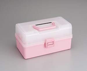 ＊最安挑戦＊TOYO 樹脂製 3段式ツールボックス HP-320 (ピンク)