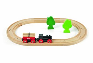 ＊最安挑戦＊BRIO ( ブリオ ) 小さな森の基本レールセット [全18ピース] 対象年齢 2歳* ( 電車 おもちゃ 木製 レール ) 33042