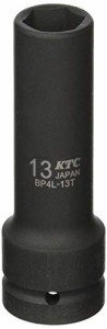 ＊最安挑戦＊京都機械工具(KTC) 12.7mm (1/2インチ) インパクトレンチ ソケット (ディープ薄肉) 13mm BP4L13TP