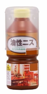 ＊最安挑戦＊和信ペイント 油性ニス 高耐久・木質感生かした高級仕上げ チーク 270ml