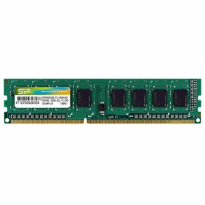 ＊最安挑戦＊シリコンパワー デスクトップPC用メモリ DDR3 1600 PC3-12800 Mac対応 8GB*1枚 240Pin Mac 対応 SP008GBLTU160N02