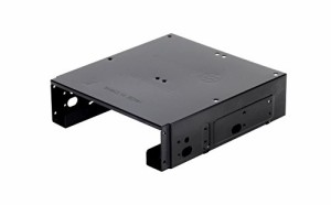 ＊最安挑戦＊SilverStone 5インチベイ用マウンタ(Support one 3.5インチ HDD and two 2.5インチ HDD/SSD) SST-SDP10B