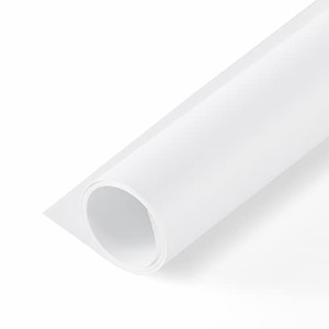 ＊最安挑戦＊Meking 撮影用 PVC 背景布 バックペーパー 100cm x200cm　ホワイト