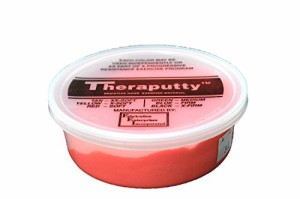 ＊最安挑戦＊CanDo トレーニング用シリコンパテ セラパテ (ダブルサイズ-6oz) (03:Red-Soft(赤:やわらか))