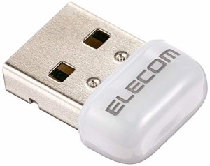 ＊最安挑戦＊エレコム Wi-Fi 無線LAN 子機 433Mbps 11ac/n/a 5GHz専用 USB2.0 コンパクトモデル ホワイト WDC-433SU2M2WH