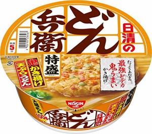 ＊最安挑戦＊日清食品 日清のどん兵衛 特盛かき揚げ天ぷらうどん 138g*12個