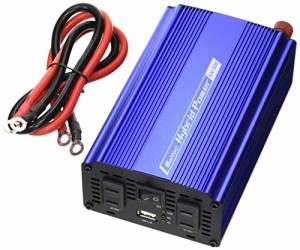 ＊最安挑戦＊メルテック 車載用 インバーター 2way(USB&コンセント) DC12V コンセント2口450W USB1口2.4A 静音タイプ Meltec SIV-500