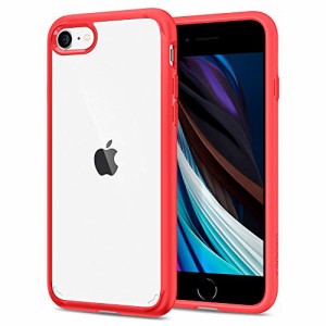 ＊最安挑戦＊Spigen iPhone SE ケース [第2世代] / iPhone 8 / iPhone 7 対応 背面クリア 米軍MIL規格取得 耐衝撃 すり傷防止 ワイヤレス