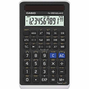 ＊最安挑戦＊CASIO(カシオ) 関数電卓 fx-260 SOLAR ？(ブラック)